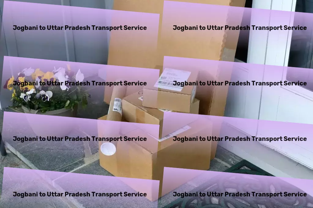 Jogbani to Uttar Pradesh Courier And Parcel National freight dispatch services